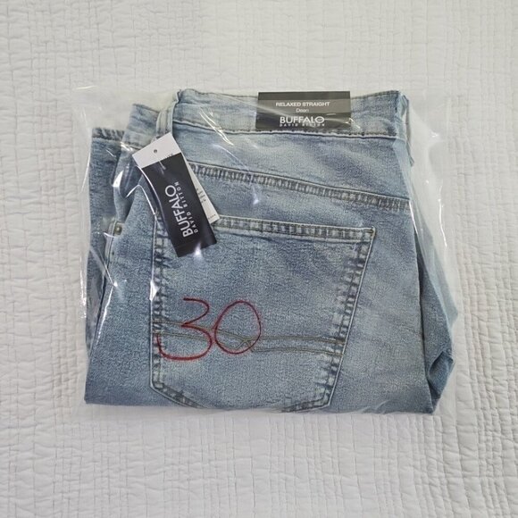 Buffalo David Bitton Dean Shorts Men's W36 Relaxed Straight Blue NWT MSRP $89 - Picture 15 of 15